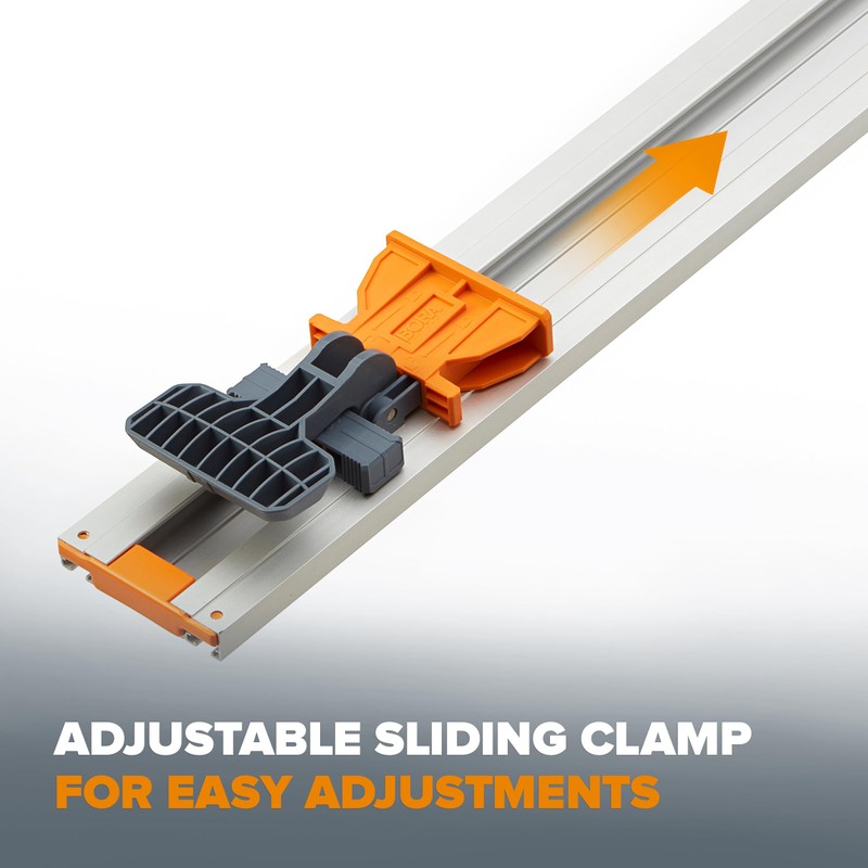 BORA 50” NGX Clamp Edge, Straight Cut Guide for Circular