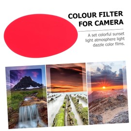 jojofuny 50pcs Colorful Sunset Light Film for Photography Decoration Create Stunning for Atmosphere