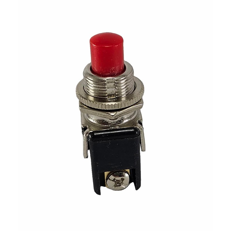 Button 4A, 250V, 8A 125V (6V 9V 12V 24V DC)