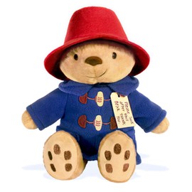 YOTTOY Paddington Bear Collection | Classic Seated Paddington Bear Soft Stuffed Plush Toy- 8.5" H