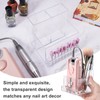 Noverlife 10 Holes Mini Nail Drill Machine & Bits Storage