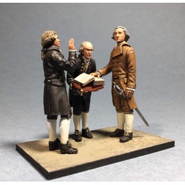 W.Britains National Honor Series 1789 George Washington's Inauguration 1:30 Scale Pewter