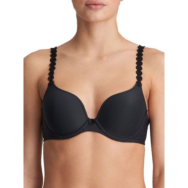 Marie Jo Women's Tom Chb Push-Up Dirndl Bra, Black (Charcoal