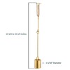 Tub Drain Linkage Assembly, Solid Brass, Fit for Trip Lever