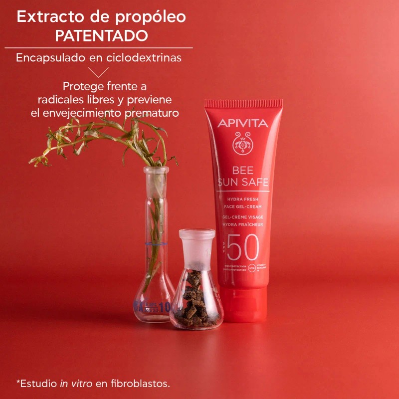 Apivita Bee Sun Safe Hydra Fresh Gel Crema Facial Spf50