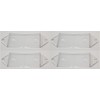 Clear Rocker Switch Plate Cover Guard 4 Pack - Keeps