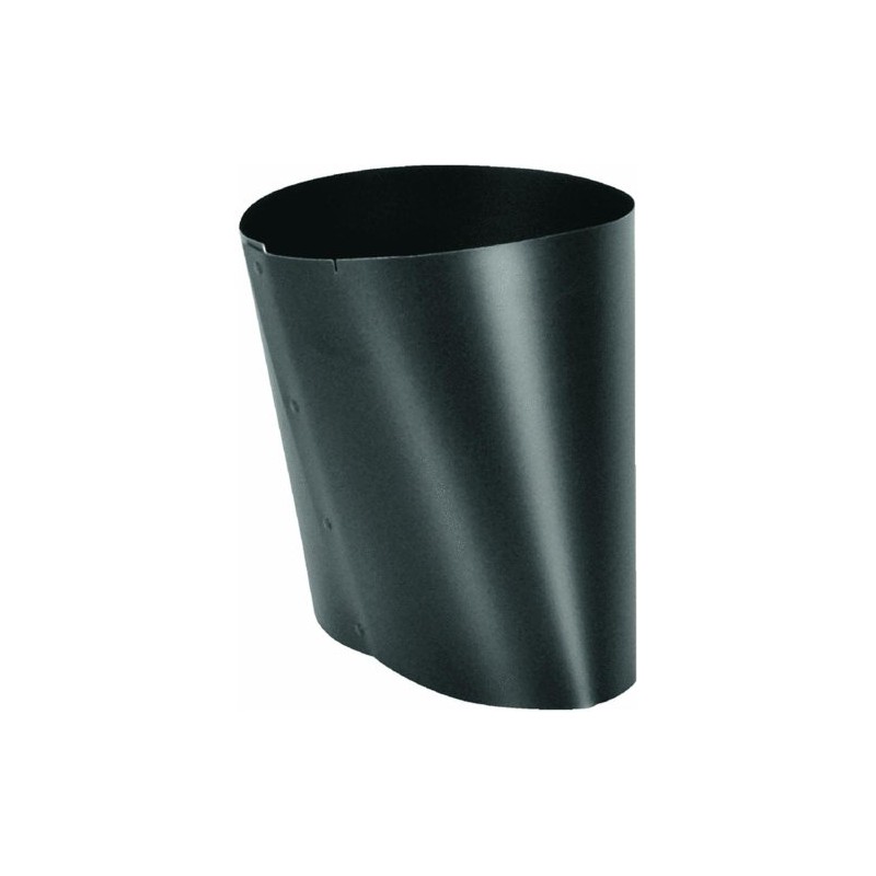 United States HDW BM0037 6" Oval Round Adapter, Black