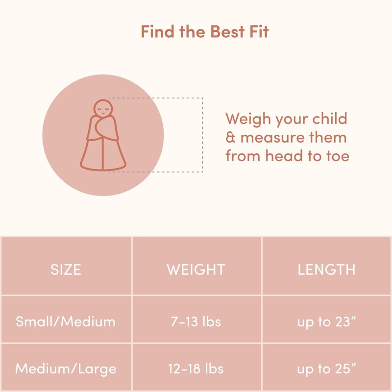 SleepingBaby Zippy Swaddle - Cozy Baby Swaddle Blanket with Convenient