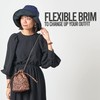 CHARM Sombrero de verano para mujer, diseño japonés de ala