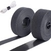 Neyiem Cable Band, Magic Cable Tie, Black, Width 1.0 inches