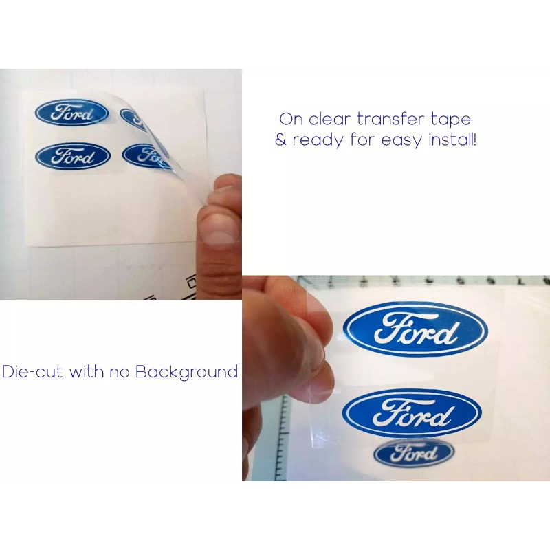 FORD WHEEL RIM CENTER CAP LOGO LOGOS DECAL EMBLEM STICKER