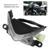 Motorcycle Headlight Transparent Lens Waterproof LED Front Center Lamp Replacement