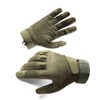 Protective Gloves Full Finger M Size Microfiber Leather Breathable Wind
