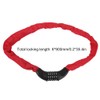 Bike Anti theft Security Bicycle Steel Chain Cipher Lock 5-digit