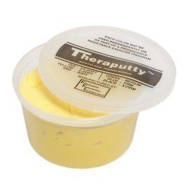 TheraPutty Scented Exercise Putty, Banana, Yellow, X-Light, 1 Pound