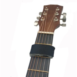 2PCS Guitar String Mute Damper, Guitar Fingerboard Mute Tape Adjustable String Cover Fiber Tape for Acoustic Guitar Electric Guitar Bass with 5 Picks (B02)