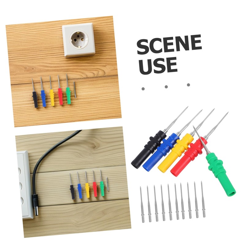 Ipetboom Insulation Piercing for Wire Testing Compatible with Electronics Repair