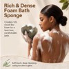 Esponja de red africana para la ducha, 2 esponjas exfoliantes