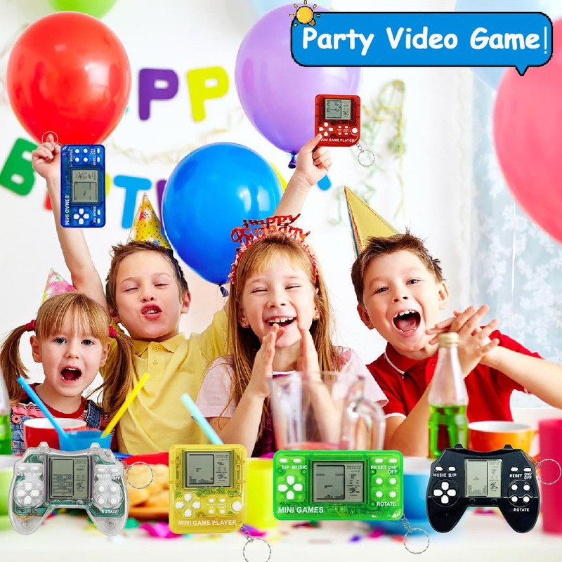 Albiuev 18Pcs Video Game Party Bag Fillers for Kids,Video Game