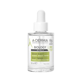 ADERMA, Biology Hyalu Suero Facial Hidratante 3 en 1 con Ácido Hialurónico, Para Piel Delicada y Sensible, 30ml                                       
