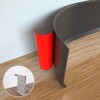 GAMZAU Flexible Baseboard Molding Trim, 6 Inch x 20 Feet