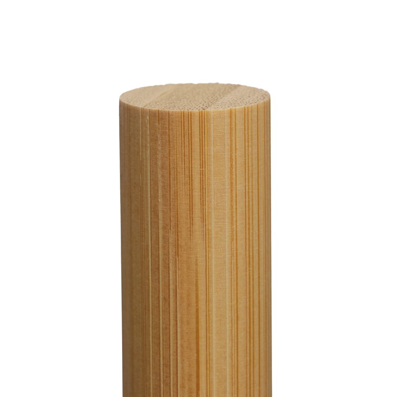 Relaxdays Standing Kitchen Roll Holder Bamboo Roll Holder for Kitchen,