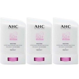 AHC Masters Hyper Mild Repair Sun Stick 22g x 3 pink sun sticks / AHC 마스터즈 하이퍼 마일드 리페어 선 스틱 22g x3개 핑크 선스틱