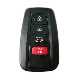 Smart Key for Toyota RAV4 Highlander 2020-2023, YIKEBALOG 4-Button Remote Key Fob for HYQ14FBC 231451-0351 8990H-0R030 8990H-0E020