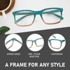 KoKoBin 3 Pack Reading Glasses for Women Oprah Style Fashion