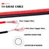 DC 8mm Male to SAE Connector Adapter 14 Gauge Cable