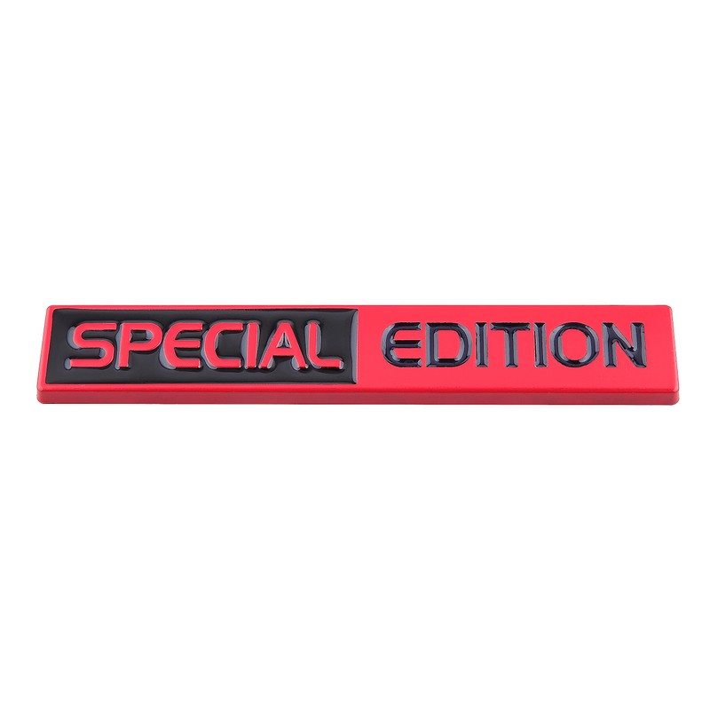 2 x Special Edition Car Sticker Black Red Car Motorcycle