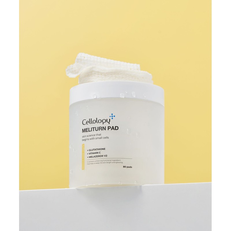 Cellology Meliturn Pad 80 Sheets / Whitening Functional Radiance Pad