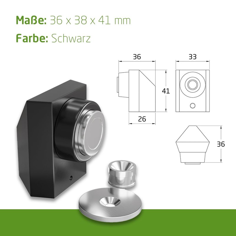 Amig - Magnetic Door Stop for Door Locking | Floor