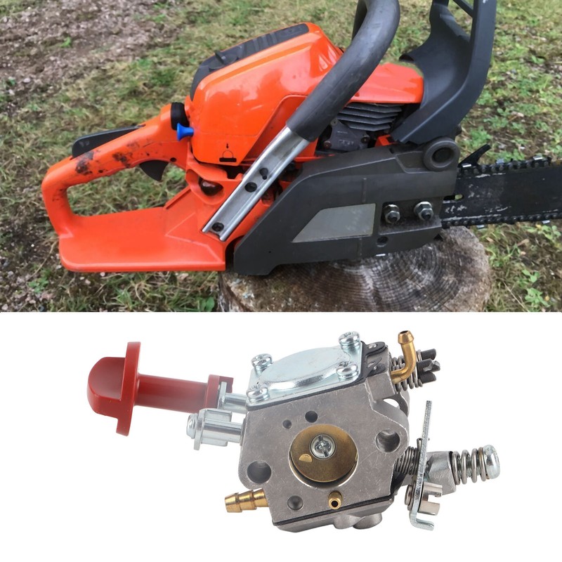 Chainsaw Carburetor Replacement Aluminum Electric Saw Carburetor Air Filter Attachment
