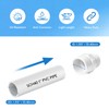 9 Pack 1" PVC Male Adapter, Schedule 40 (Socket x