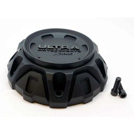 Ultra Motorsports Xtreme A89-0056SBX Center Cap, Black w/Black Logo
