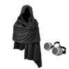 Cowl Hood Scarf Rogue Hood Medieval Cloak Renaissance Costume Men