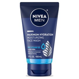 NIVEA FOR MEN Original Moisturizing Face Wash 5 oz (Pack of 3)