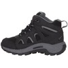 Merrell OAKCREEK MID LACE WTRPF Hiking Boot, Black/Grey, 11 Wide