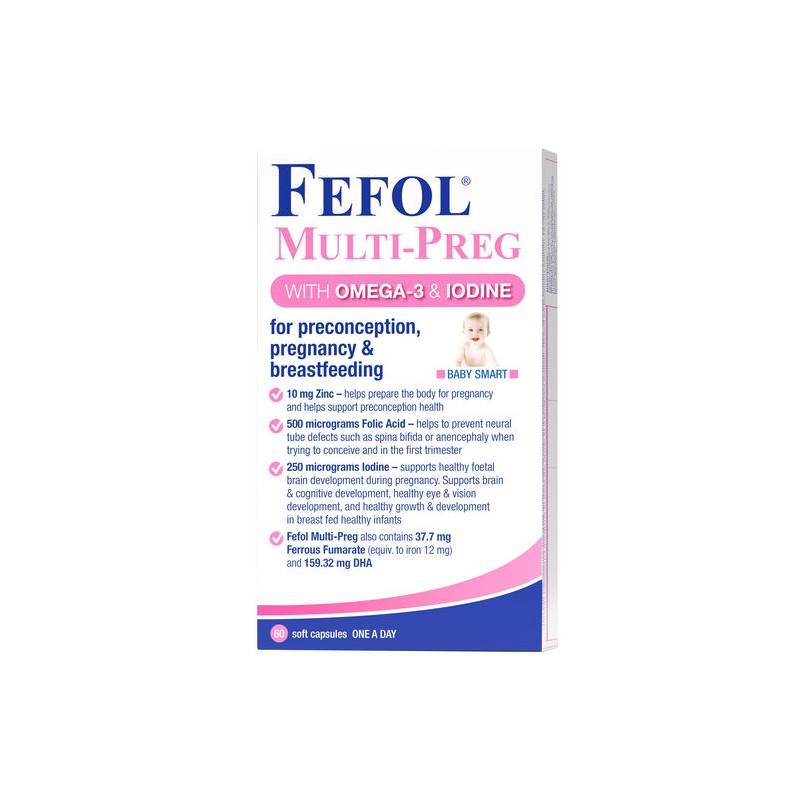 Fefol Multi-Preg 60 Capsules