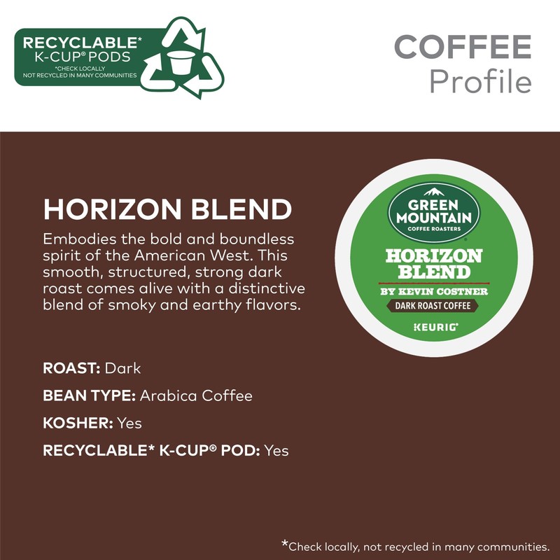 Green Mountain Coffee Roasters® Horizon Blend Coffee by Kevin Costner,