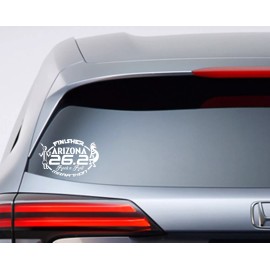 "Handmade" 2018 any year Arizona Rock N Roll Marathon Finisher Decal Pad Suit, Car