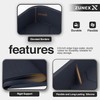 ZUNEX Under Sink Mat 31"x22" Waterproof Silicone Cabinet Liner –