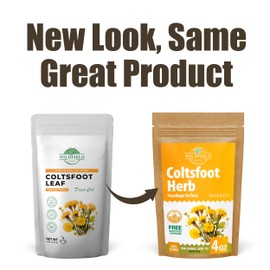 4 oz. Coltsfoot Herb Leaf Tea (Tussilago Farfara) - 113g Coltsfoot Leaf Herb Tea Uñ De Caballo