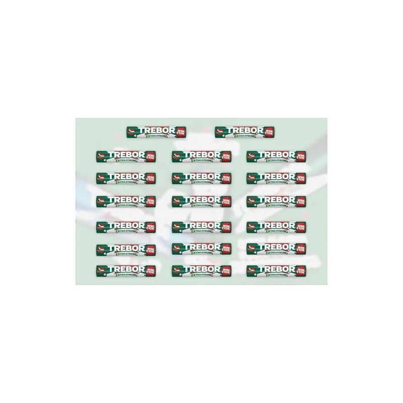 Generic 20 x Trebor Extra Strong Peppermints 41.3g rolls