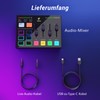 TONOR Gaming Audio Interface, Audio Mixer for Streaming, Podcasting, Studio