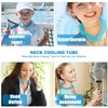Portable Ice Ring, Neck Cooling Tube, Wearable Cooling Neck Cooler,