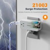 Surge Protector Outlet Extender, TESSAN 2100J Multi Plug Splitter with