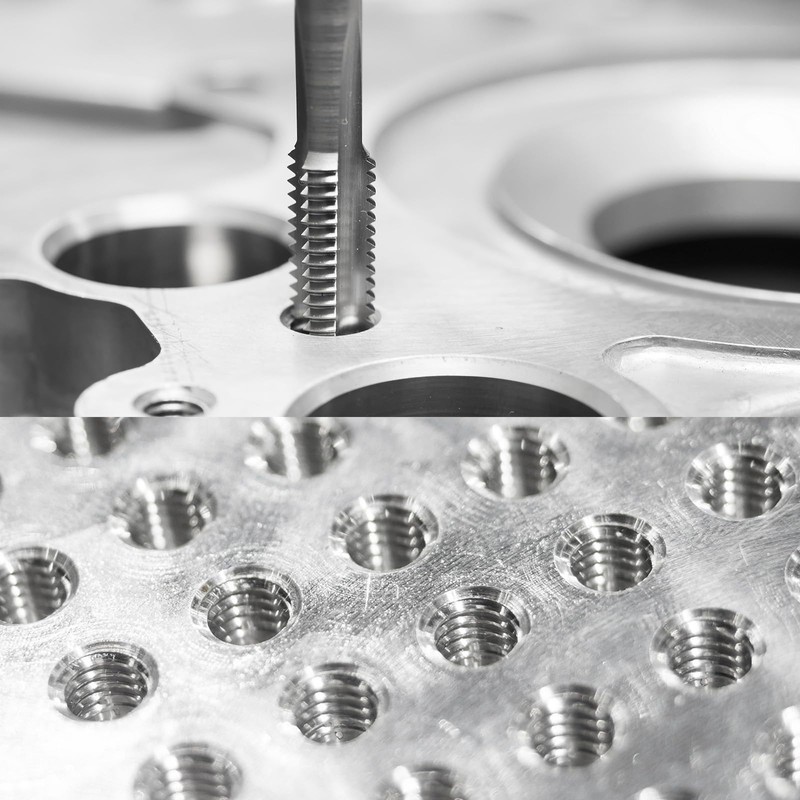 sourcing map Tap & Drill Bit Set, 1pcs 1/8-27 NPT