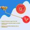 Swamp Cooler Float Valve, 1/4" Brass Float Valve for Evaporative